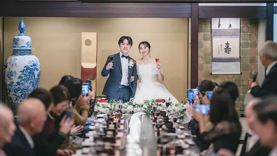 贅沢な滞在型を大切なゲストに贈るお披露目結婚式