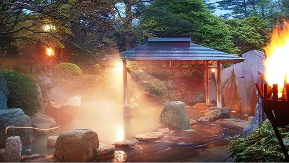 宮城県 篝火の湯 緑水亭